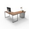 We'Re It Connect It L-Shaped Desk, 77 in D X 30 in H, 60 in W X Thermally Fused Laminate DI60304824L1BBF-BS-WAL - alternate 4